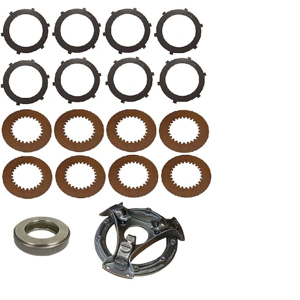Aic Replacement Parts Fits John Deere AT11853 MC, 40C, 420, 440, 1010 Crawler Steering Clutch Plate & KT-FRN30-0042 - main